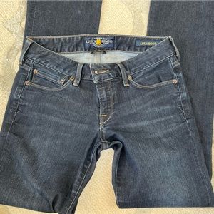 Lucky Brand Lola Boot Dark Wash Jeans